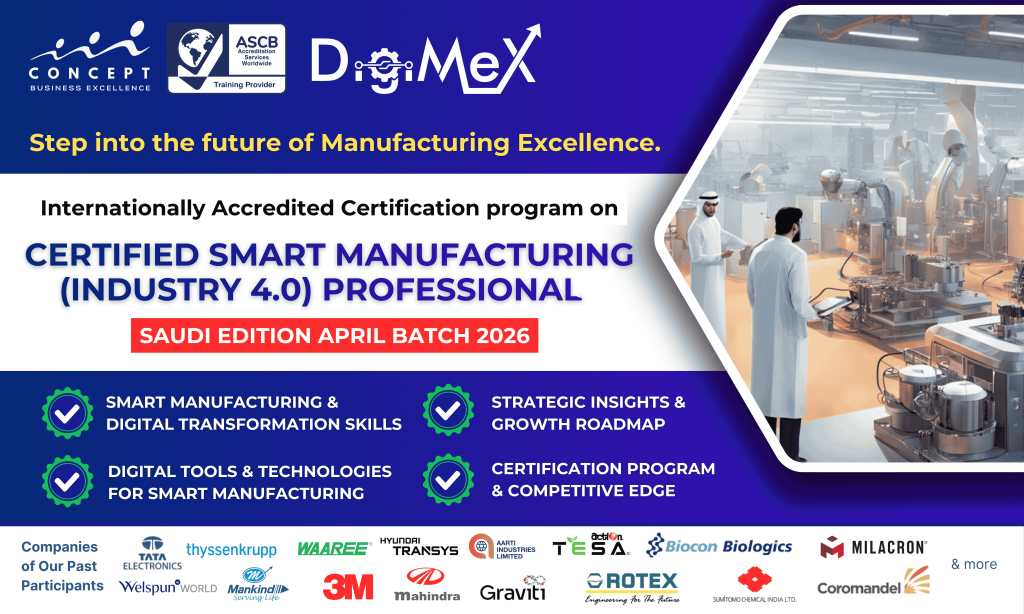 Certified Smart Manufacturing Industry 4.0 Professionals CSMP LINKEDIN BANNER 13